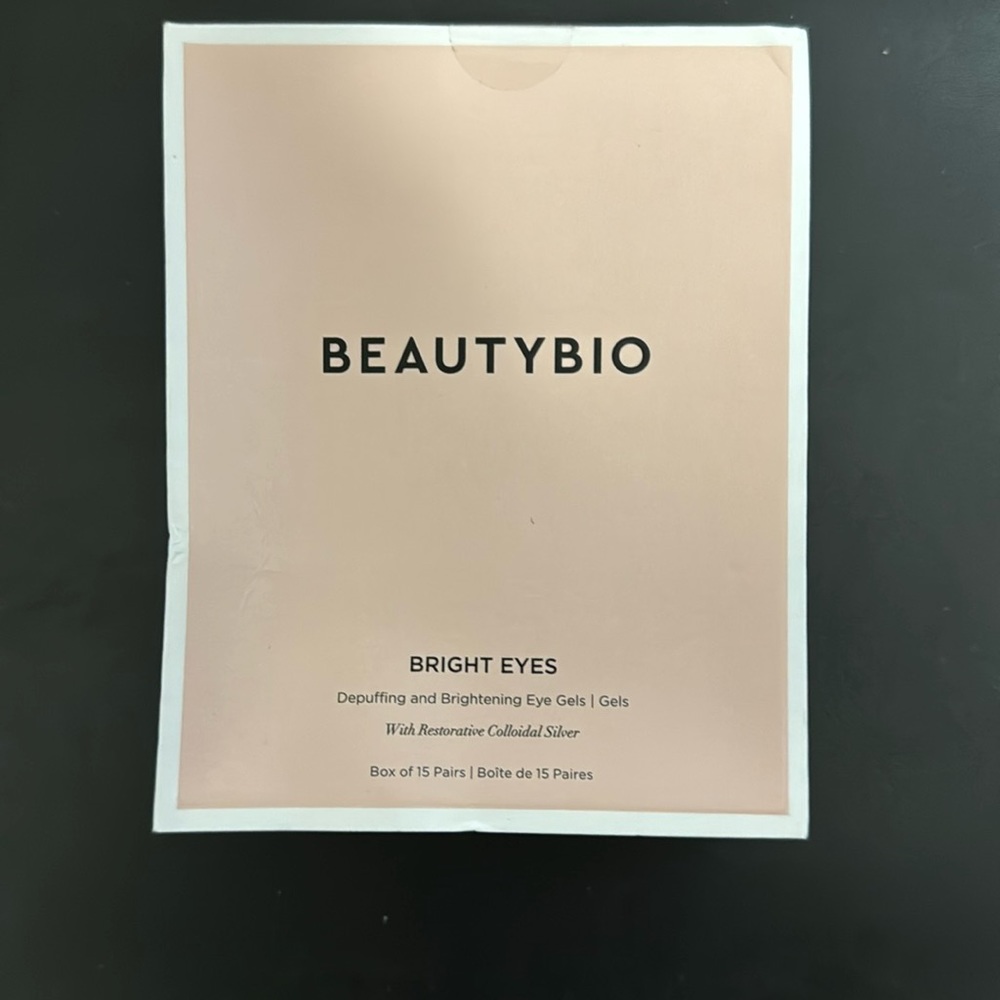 Beauty Bio Bright Eyes Illuminating Colloidal Silver + Collagen Eye Gels 15 pair